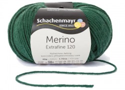 Włóczka Merino Extrafine 120 - sosna