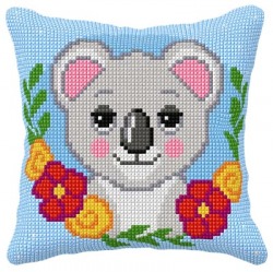 Zestaw do haftu krzyżykowego poduszka – Koala