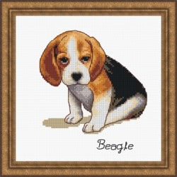 Schemat do haftu Beagle