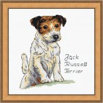 Schemat do haftu Jack Russell Terrier