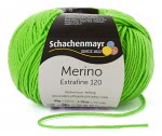 Włóczka Merino Extrafine 120 - wiosenny zielony