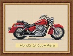 Schemat do haftu Motocykl - Honda Shadow Aero