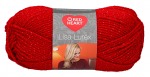 Włóczka Lisa Lurex - czerwony